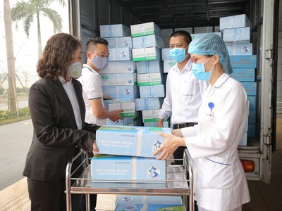 FrieslandCampina Việt Nam tiếp tục chung tay cùng cơ quan chức năng phòng chống dịch Covid-19