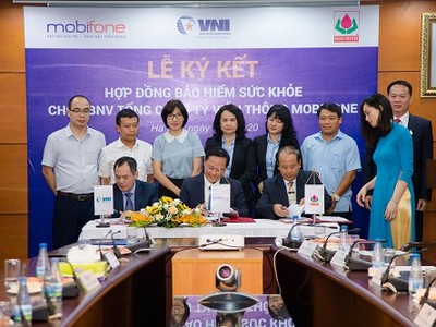 Bảo Minh và VNI sẽ cùng cung cấp chương trình bảo hiểm sức khoẻ MobiFone