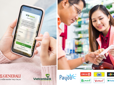 Generali Việt Nam triển khai dịch vụ thanh toán phí bảo hiểm qua VCB Digibank