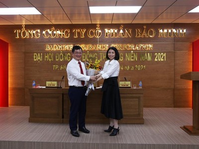 Ông Đinh Việt Tùng thay bà Vũ Thái Huyền lảm Chủ tịch HĐQT Bảo Minh