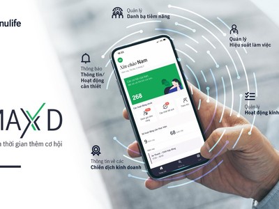 Manulife Việt Nam ra mắt ứng dụng trợ lý ảo dành cho đại lý MaxX D