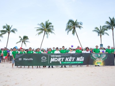 Manulife Việt Nam dẫn đầu bảng xếp hạng Bàn tròn Triệu đô tại Việt Nam