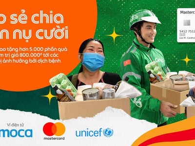 Mastercard và Grab Việt Nam tặng gói hỗ trợ cho trẻ em và các gia đình bị ảnh hưởng bởi đại dịch