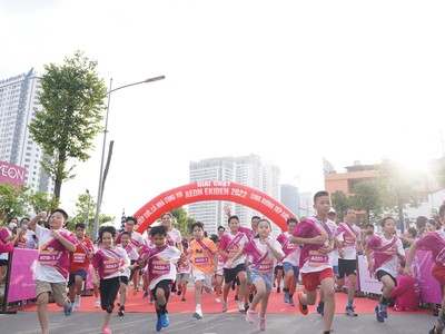 AEON Việt Nam khởi động giải chạy “AEON Ekiden 2022” 