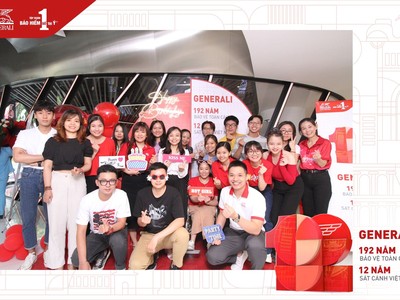 Generali Việt Nam kỷ niệm 12 năm hoạt động tại Việt Nam với kết quả phát triển kinh doanh vượt trội; mạng lưới hoạt động hơn 100 văn phòng Tổng đại lý (GenCasa) và chi nhánh, phục vụ gần 500.000 khách hàng trên toàn quốc