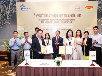 Nestlé Việt Nam hợp tác cùng Cục du lịch Quốc gia Việt Nam thúc đẩy du lịch ẩm thực