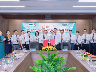 BIC và Pacific Airlines ký kết thỏa thuận hợp tác toàn diện