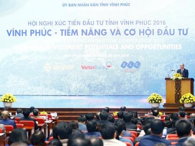 Vĩnh Phúc chào đón nhà đầu tư với phương châm: "Các nhà đầu tư ở Vĩnh Phúc là công dân Vĩnh Phúc"