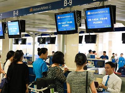 Vietnam Airlines bay gần 2.150 chuyến trong Tết Đinh Dậu