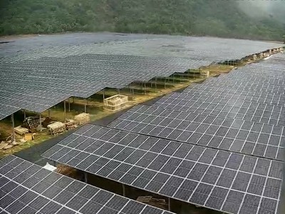 Nhà máy điện mặt trời Sao Mai Solar PV1 hoàn thành 90%