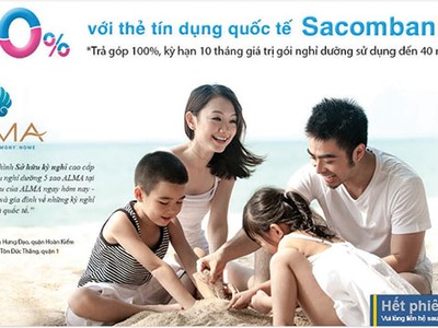 Thẻ tín dụng đồng thương hiệu Sacombank - Alma
