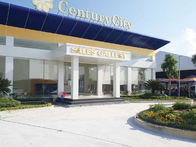 Điểm bán sản phẩm dự án Century City khá vắng vẻ 