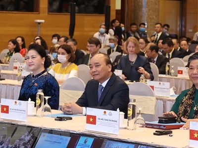 Thủ tướng Nguyễn Xuân Phúc dự khai mạc AIPA 41 sáng 8/9 - (Ảnh TTXVN).