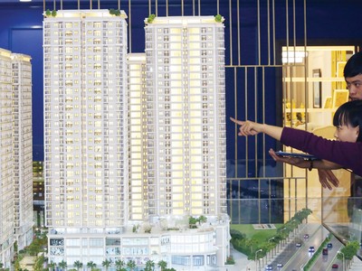 Khách mua chung cư đa phần phục vụ nhu cầu thực. Ảnh: Dũng Minh