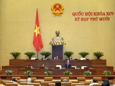 Quốc hội đã thảo luận trực tuyến dự thảo Luật Bảo vệ môi trường (sửa đổi) từ đầu kỳ họp thứ 10. 