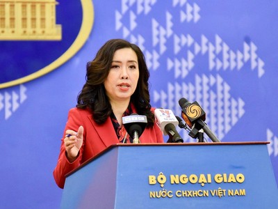 Người phát ngôn Bộ Ngoại giao Lê Thị Thu Hằng