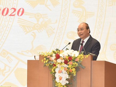 Thủ tướng phát biểu khai mạc Hội nghị Chính phủ với địa phương sáng 28/12 (Ảnh: VGP)