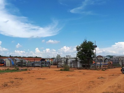 Dự án Nhà máy bột giấy và giấy Tân Mai Kon Tum bị cậm tiến độ nhiều năm qua. Ảnh: Linh Thái