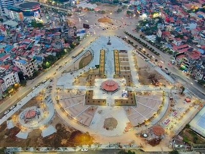 Công viên cây xanh Máy Tơ, quận Ngô Quyền, Hải Phòng. Ảnh: TA