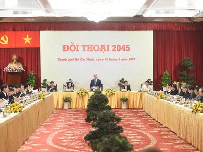 Đối thoại 2045” giữa Thủ tướng Nguyễn Xuân Phúc với đại diện doanh nghiệp, trí thức tổ chức chiều 6/3