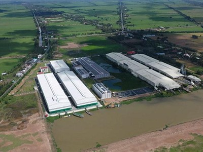 Cụm công nghiệp Trường Xuân, huyện Tháp Mười, tỉnh Đồng Tháp. Ảnh: thapmuoi.dongthap.gov.vn