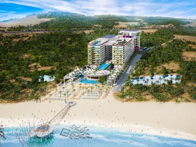 Tổng thể dự án Long Beach Resort Phú Quốc