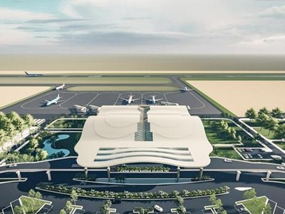 Một phương án thiết kế Sân bay Quảng Trị được đơn vị tư vấn báo cáo đề xuất
