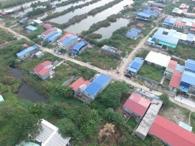 Khu đất 9,2 ha sau khi cưỡng chế phá dỡ công trình trái phép sẽ được triển khai làm khu tái định cư phục vụ các dự án.