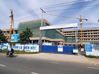 Dự án Đầu tư xây dựng mới Bệnh viện Ung bướu TP. Cần Thơ khó hoàn thành đúng tiến độ