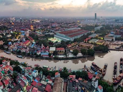 Toàn cảnh khu vực Dự án nhìn từ trên cao. Ảnh: Hồng Phong