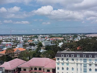 Một góc TP. Long Xuyên, tỉnh An Giang