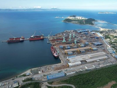 Khu kinh tế Vân Phong, tỉnh Khánh Hòa. Ảnh: Minh Ngọc