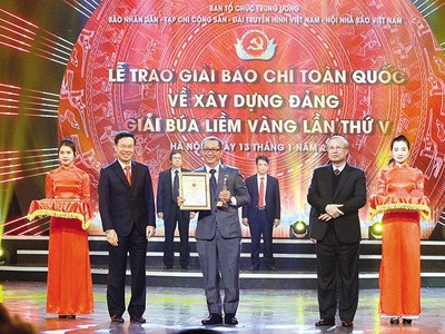 Với loạt bài “Chặt vòi bạch tuộc biến của công thành của tư”, Báo Đầu tư đã đoạt Giải A Giải Búa Liềm vàng năm 2020
