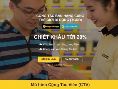 Mô hình CTV: cứu cánh Thế Giới Di Động với kỳ vọng thu 2000 tỷ/năm