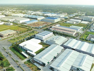 Long Hậu chuẩn bị sẵn quỹ đất đón làn sóng đầu tư mới. Ảnh: Thành Nguyễn