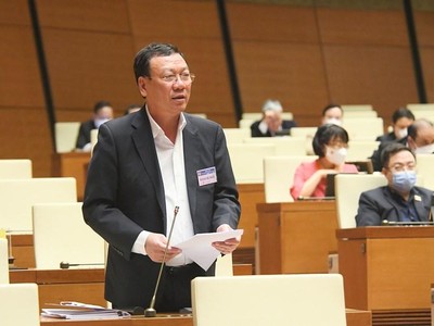 Tổng Thanh tra Chính phủ Đoàn Hồng Phong giải trình ý kiến đại biểu.
