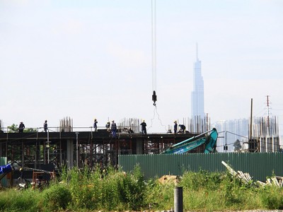 Khu vực ven đô chuẩn bị đón nhận lượng lớn nguồn cung căn hộ. Ảnh: Thành Nguyễn 