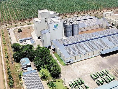 Một nhà máy sản xuất thức ăn chăn nuôi của De Heus tại Việt Nam.