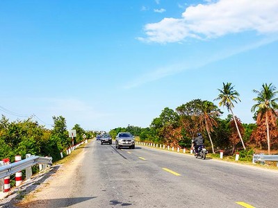 Một đoạn Quốc lộ 26B (Ảnh: Báo Khánh Hòa).