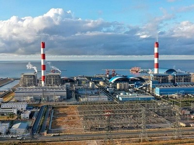 Trung tâm điện lực Vĩnh tân, có công suất 4.284 MW