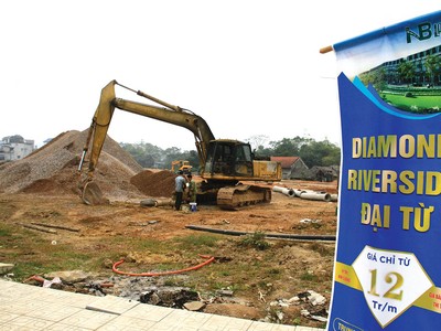 Nhiều dự án vùng ven đang được đẩy nhanh tiến độ trong tháng cuối năm. Ảnh: Thành Nguyễn