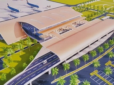 Mô hình sân bay Quảng Trị