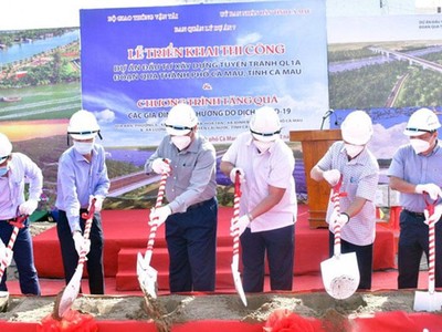 Lễ khởi công Dự án. Ảnh: Nguyễn Hùng