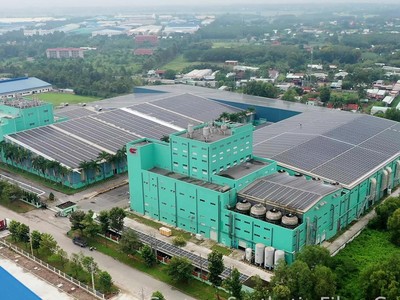 Nhà máy của STK đều sử dụng điện mặt trời áp mái nhằm giảm thiểu phát thải carbon 