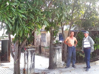 Người dân trong vùng dự án khu du lịch sinh thái biển Lê Phan.