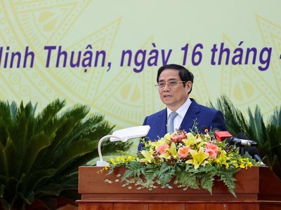 Thủ tướng Chính phủ: Ninh Thuận đứng trước những thời cơ phát triển mới, đầy triển vọng