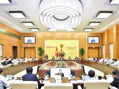 Toàn cảnh buổi thảo luận của Ủy ban Thường vụ Quốc hội về Dự thảo Luật Dầu khí (sửa đổi)