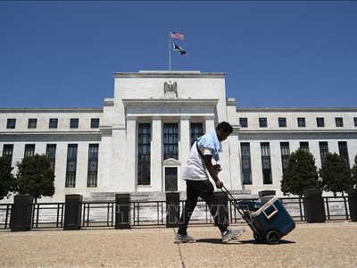 Trụ sở Cục Dự trữ Liên bang Mỹ (Fed) ở Washington, D.C. Ảnh: THX/TTXVN