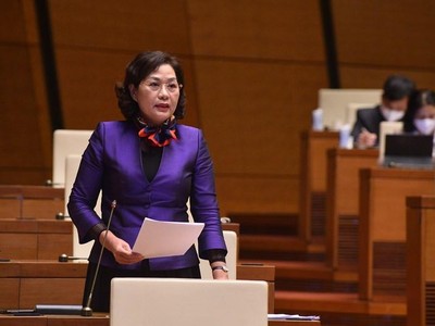 Thống đốc Ngân hàng Nhà nước Nguyễn Thị Hồng sẽ trả lời chất vấn tại Quốc hội từ chiều 8/6.