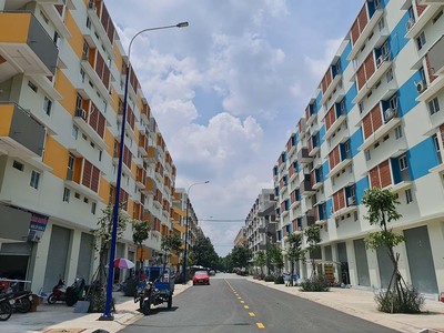 Nhà ở xã hội Becamex Định Hòa.